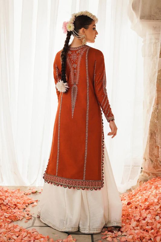Bareeze 3PC Embroidered Lawn Suit with Embroidered Orgazna Dupatta -SB2030