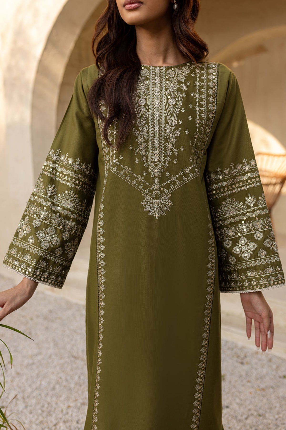 Bareeze 2PC Embroidered Lawn - SB2053