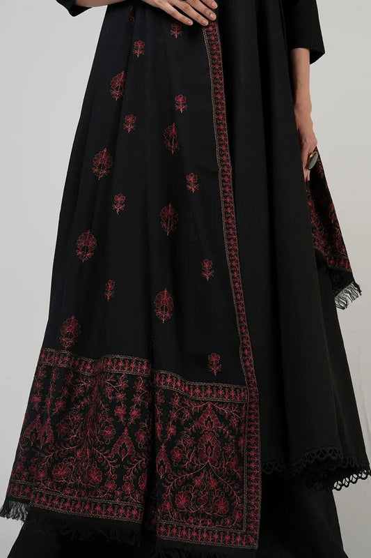 Bareeze 3PC Dhanak Suit with Heavy Embroidered Shawal - SB1978