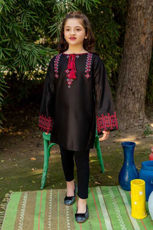 Bareeze Girls Fully Embroidered  Lawn 2Pc- SB1735