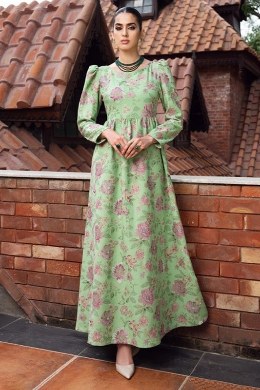 Bareeze Embroidered Lawn 3Pc with Embroidered Dupata- SB1675