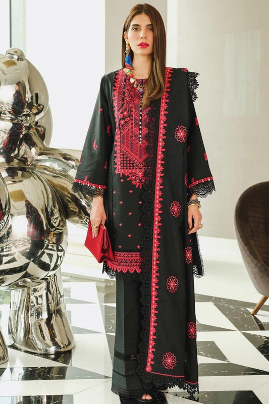 Bareeze Embroidered Lawn 3Pc with Heavy Embroidered Dupata-SB1678