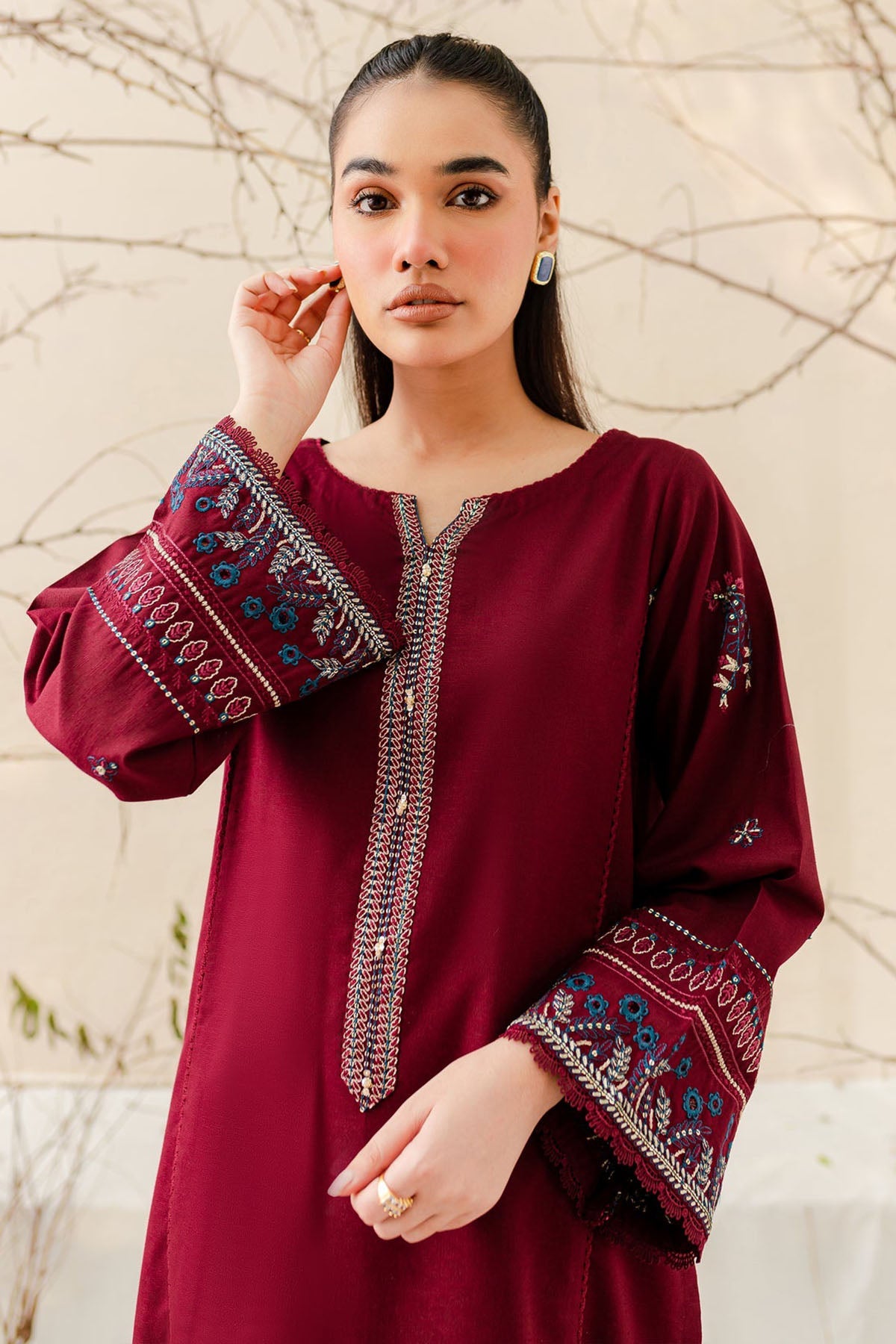 Bareeze Embroidered Lawn 2pc- SB1912