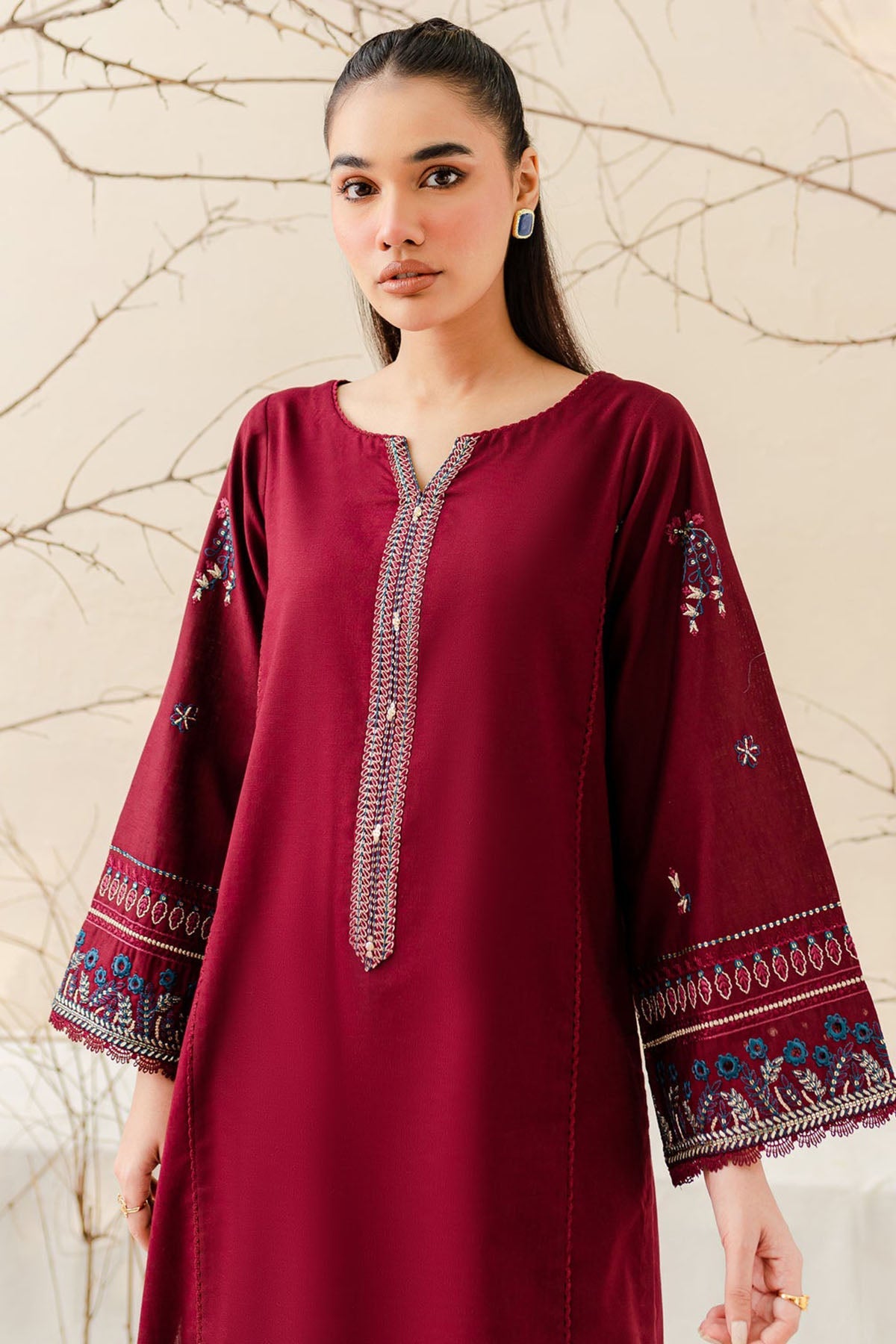 Bareeze Embroidered Lawn 2pc- SB1912