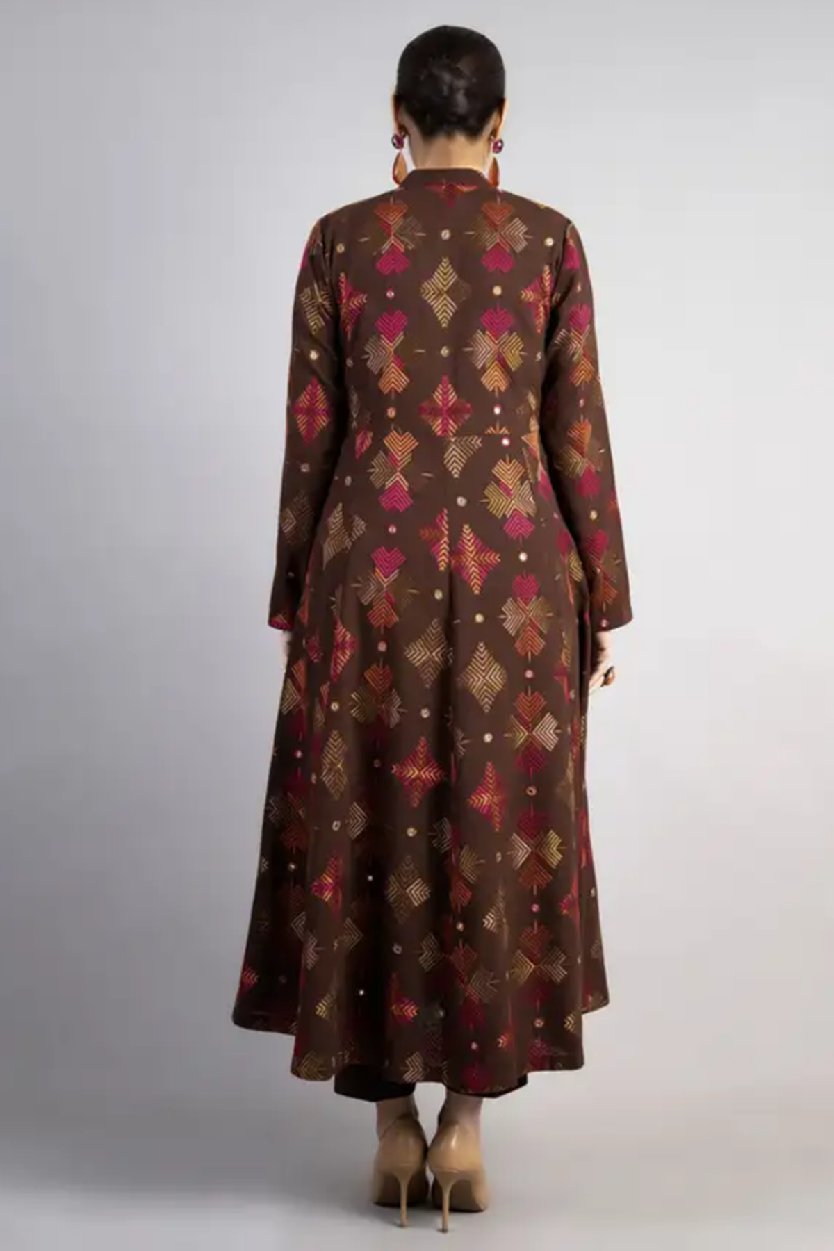 Bareeze Embroidered Dhanak 3pc with Embroidered Shawal- SB2151