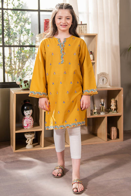 Bareeze Girls Fully Embroidered Lawn 2Pc- SB11