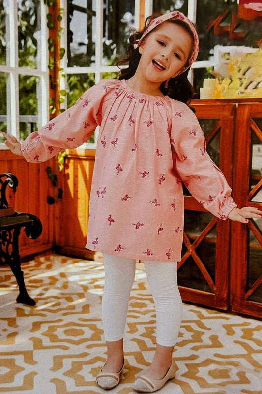 Bareeze Girls Fully Embroidered Lawn 2Pc- SB2234
