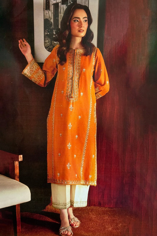 Bareeze Fully Embroidered Lawn 2Pc-SB2235