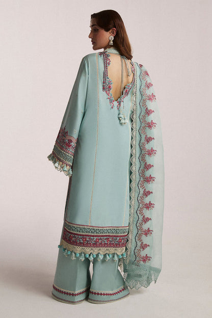 Bareeze 3PC Embroidered Lawn Suit with Embroidered Orgazna Dupatta -SB2027