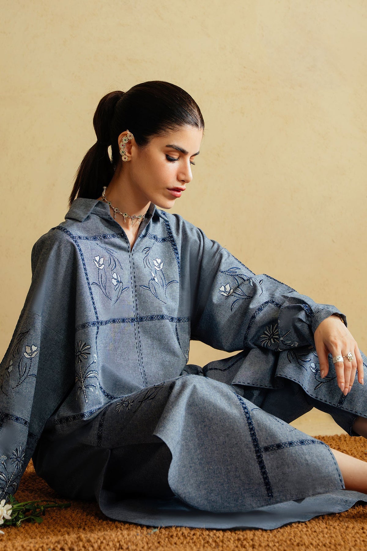 Bareeze 2PC Embroidered Lawn - SB2212