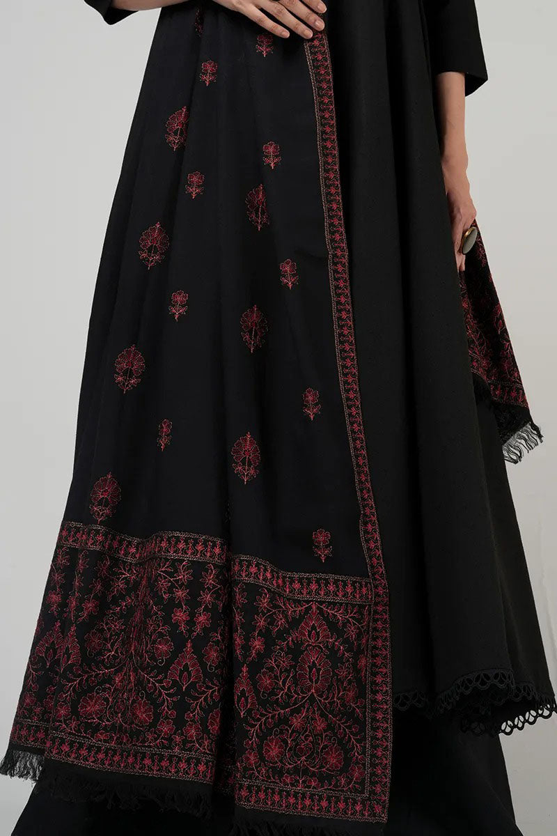 Bareeze 3PC Dhanak Suit with Heavy Embroidered Shawal - SB1978