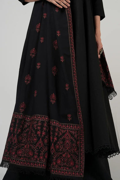 Bareeze 3PC Dhanak Suit with Heavy Embroidered Shawal - SB1978
