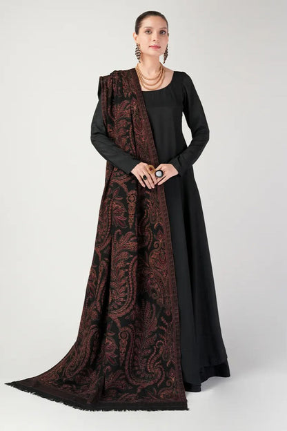 Bareeze 3PC Dhanak Suit with Heavy Embroidered Shawal - SB1979