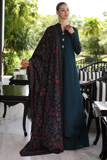 Bareeze 3PC Dhanak Suit with Heavy Embroidered Shawal - SB1983