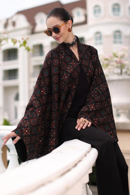 Bareeze 3PC Embroidered Dhanak Suit with Embroidered Shwal - SB2139