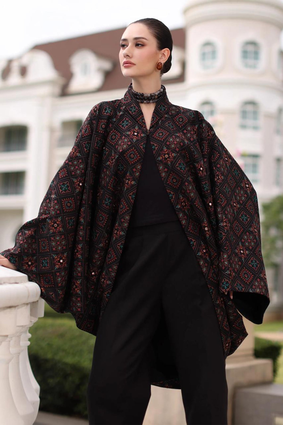 Bareeze 3PC Embroidered Dhanak Suit with Embroidered Shwal - SB2139