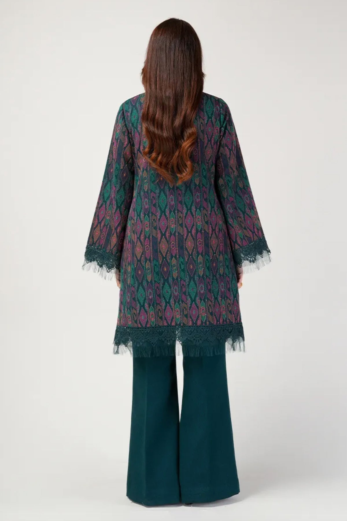 Bareeze Embroidered Lawn 3pc with Embroidered Crinkle Chiffon Dupatta- SB2026