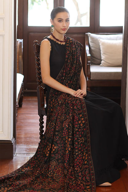 Bareeze 3PC Dhanak Suit with Heavy Embroidered Shawal - SB1977