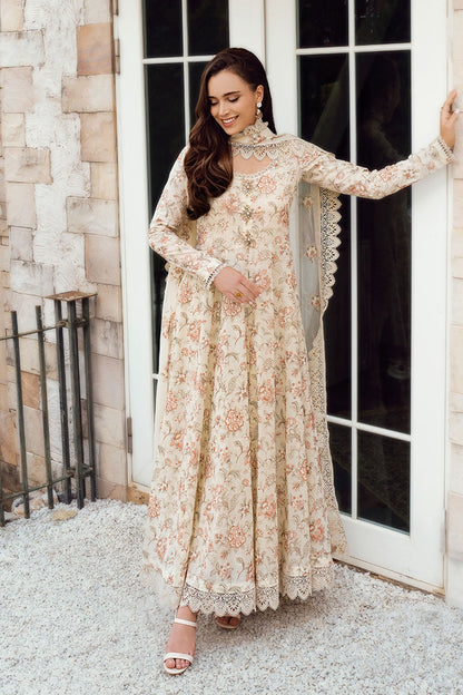 Bareeze Embroidered Lawn 3pc with Embroidered Chiffon Dupatta- SB1877